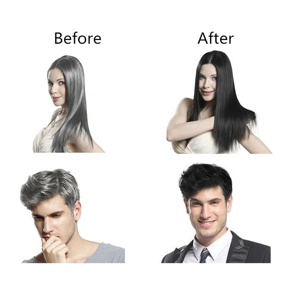 10 Pcs Fast Black Hair Shampoo - đánh giá và giá Hair Spray Color