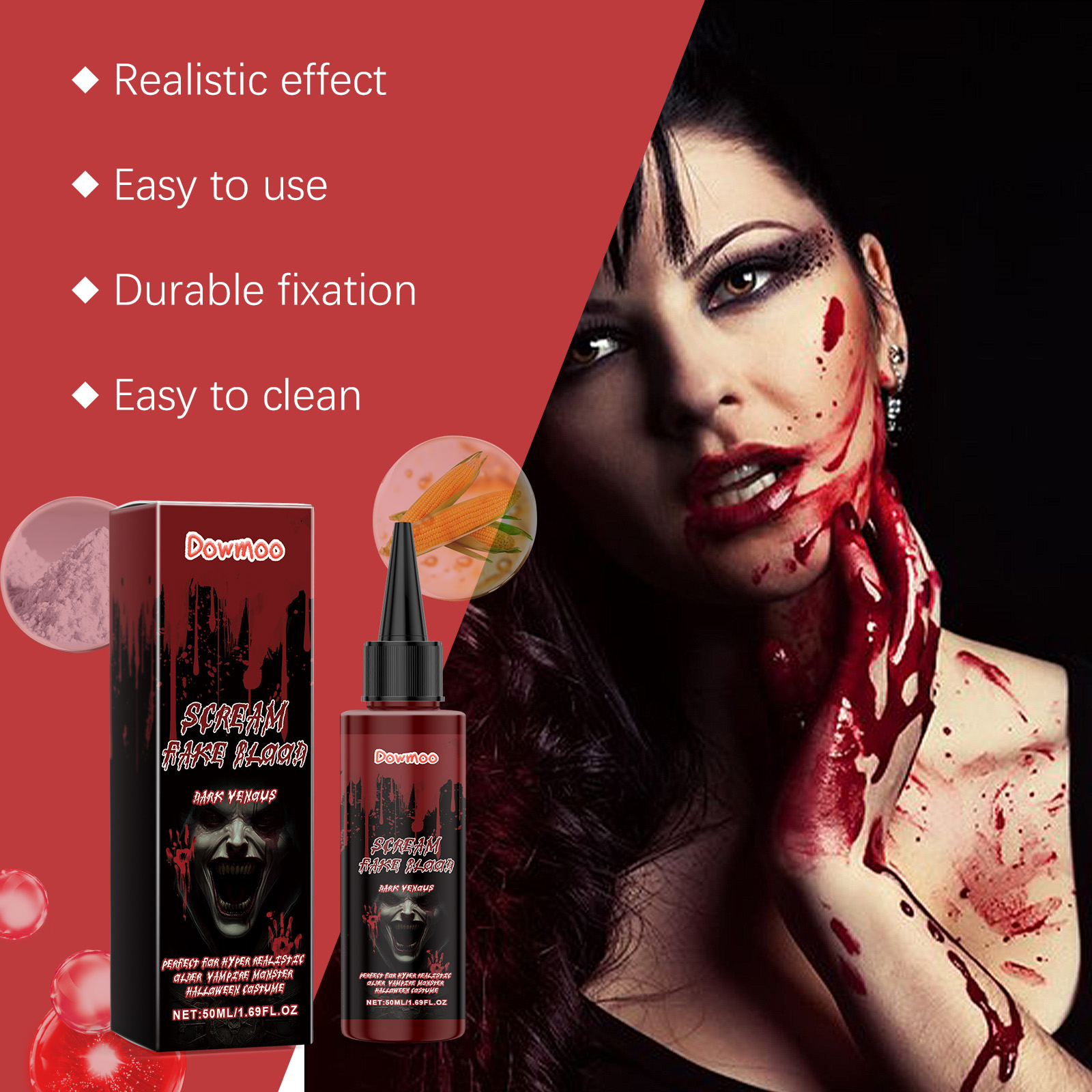 Halloween Fake Blood Plasma, 5 - đánh giá và giá Easy Cosplay Prop
