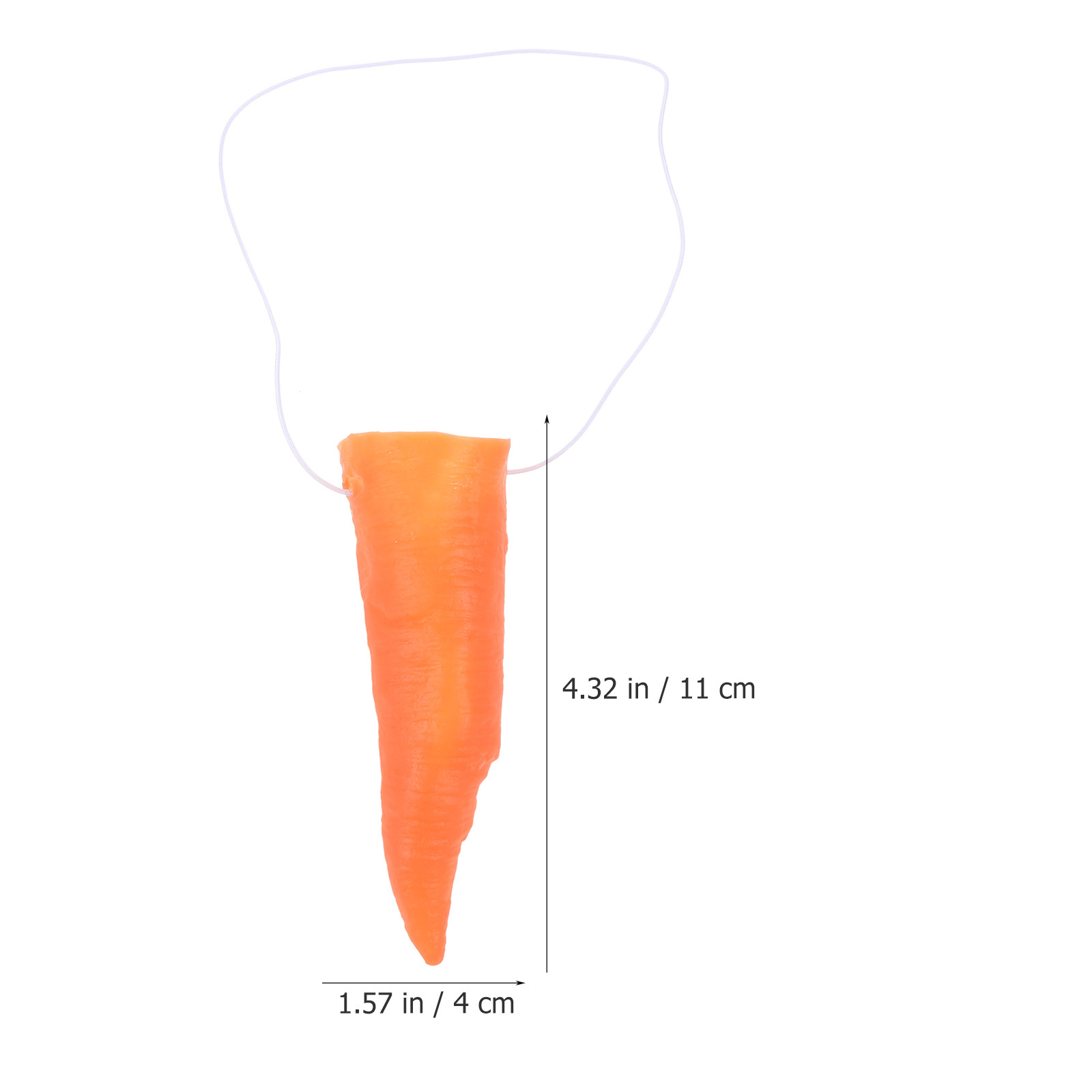 3Pcs Premium Vinyl Carrot Nose - đánh giá và giá Easy Cosplay Prop