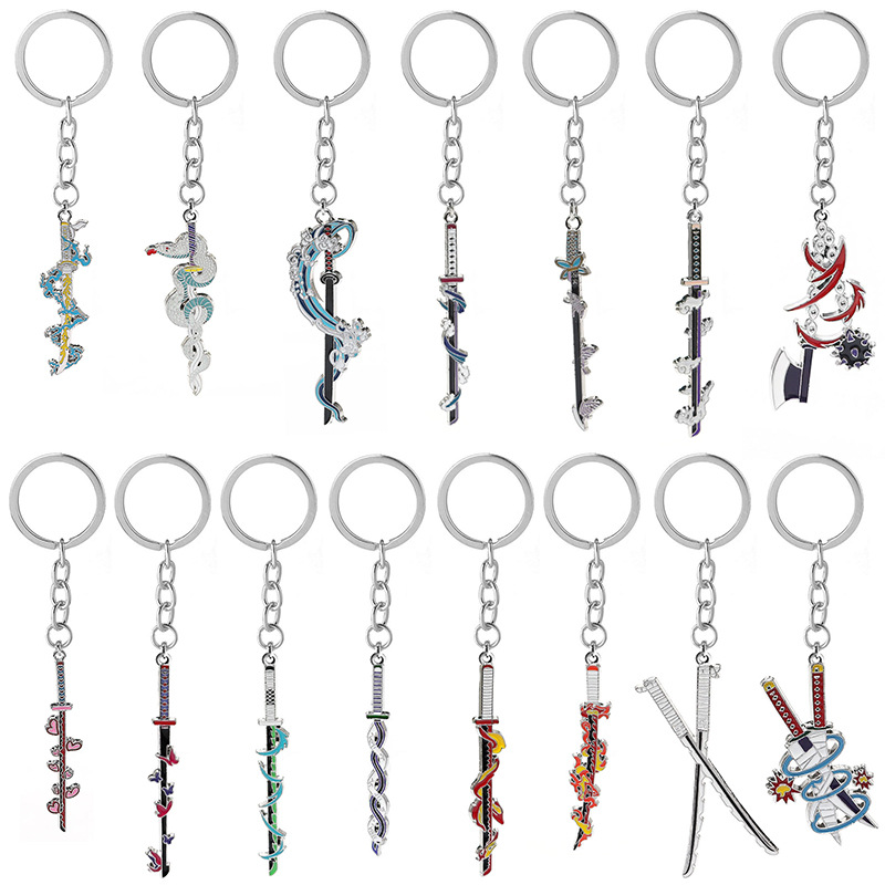 15 Styles Anime Ghost Kill Key - đánh giá và giá Cosplay Prop Dagger